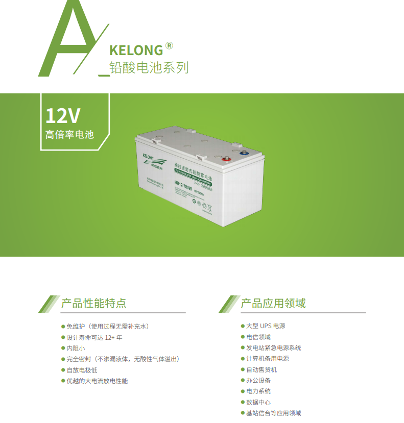 意昂蓄电池12V系列(图1)